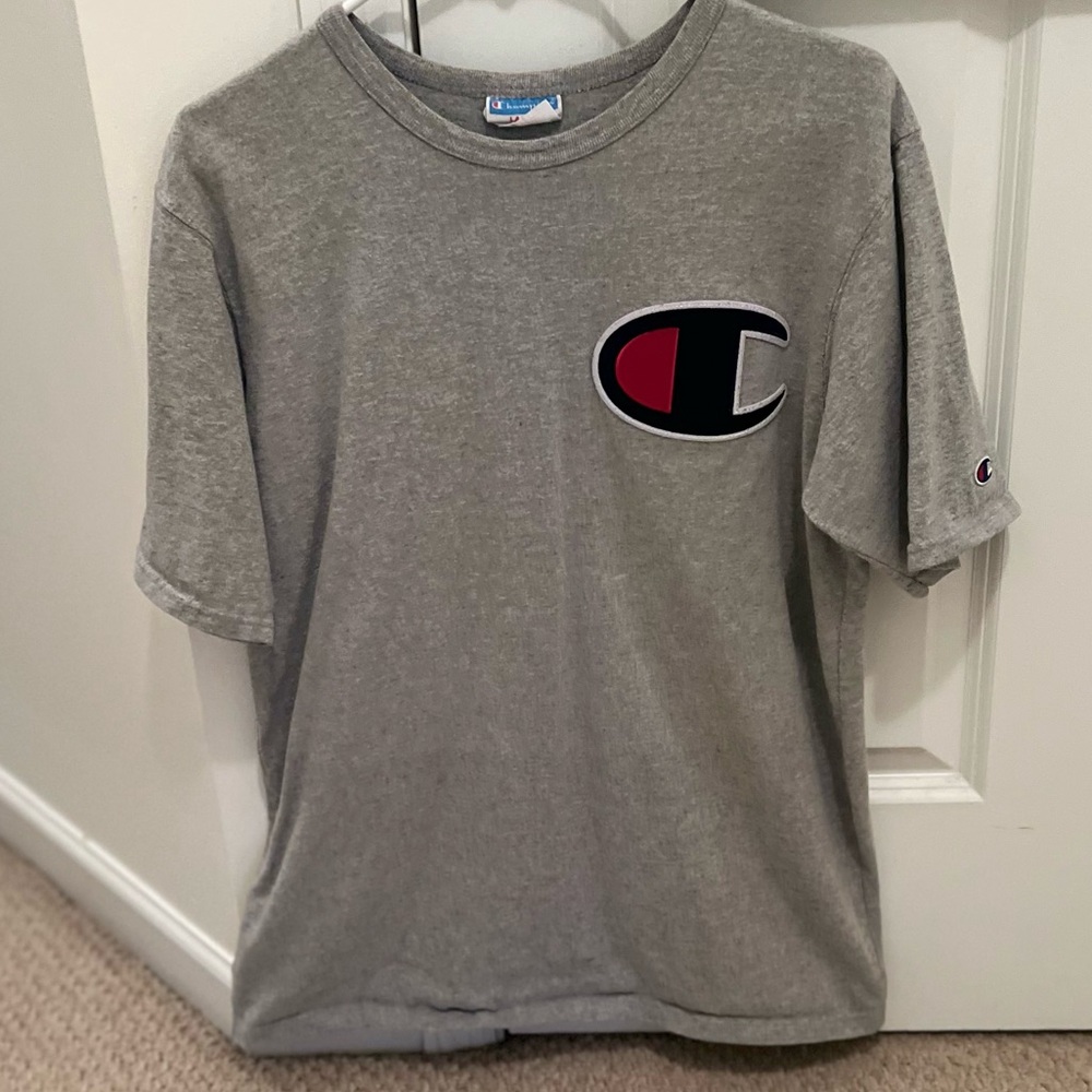 3/$19 Champion Heritage Big C Logo short sleeve T-shirt - Picture 8 of 13